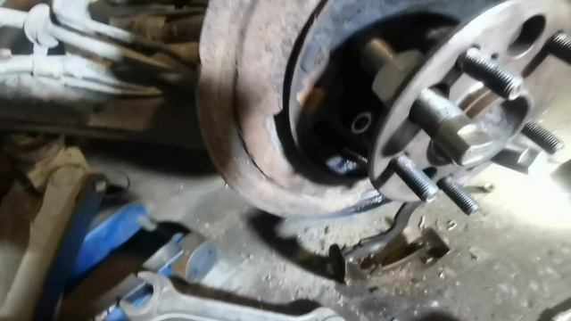 Chery Tiggo замена заднего ступичного подшипника.