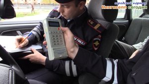 Кадры задержания пьяного водителя в Кингисеппе