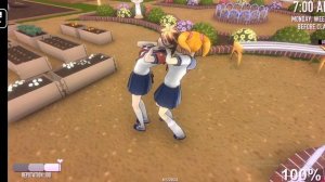 Играю за Райбару Фуместу ( 3 версия ) от PN love Yandere Simulator