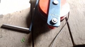 Обзор ручной лебёдки из СССР