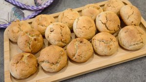 Печенье с грецкими орехами / Готовлю домашнее печенье с орехами (нууу очень простой рецепт)