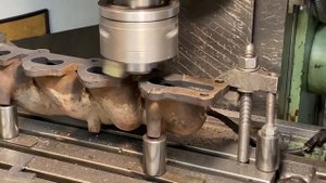 Фрезеровка Выпускного КОЛЛЕКТОРА