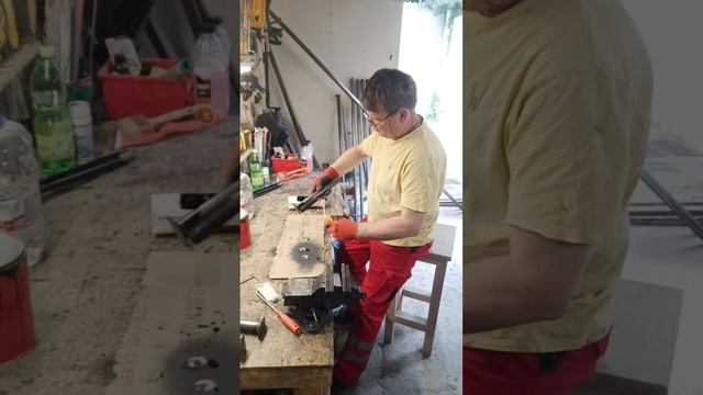 Сварщик по жизни.в мостерской  в прямом эфире! смотреть онлайн