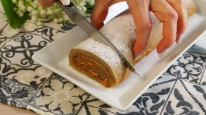 Банановый РУЛЕТ к чаю за 15 минут! Я не верила,что из этого что-то получится, а зря!