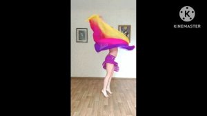 Танец живота с платком | Юлия Телевная | Разбор хореогр