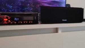 Pioneer DEH-1800UBA с установленным Bluetooth модулем.