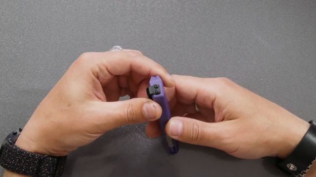 С КОЗЫРЕЙ зашли! НОЖ Kershaw Livewire OTF Purple! смотреть онлайн