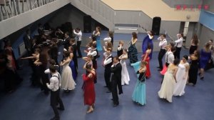 Весняний бальний вечір КПІ-2013. Флешмоб макарена