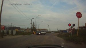 Нарушение проезда железнодорожных путей.