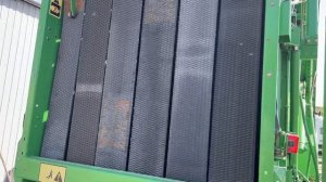 Проверка рулонного пресс-подборщика John Deere 550 (Джон Дир