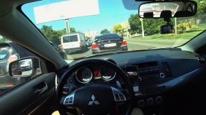 ПОКАТУЛИ НА LANCER X ПО ГОРОДУ | POV LANCER X | ЛАНСЕР ОТ ПЕРВОГО