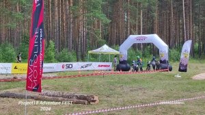 VOGE 300 Rally , Команда "ТеСамые", этап "Стадион", Project18 Adventure FE
