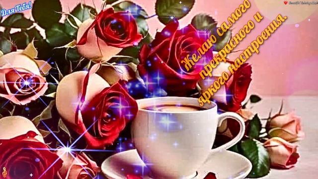 💗☕️Доброе Утро! Хорошего Дня!🌷Для Друзей! Заряд Поз