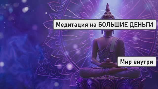 СТАНЬ ДЕНЕЖНЫМ МАГНИТОМ | Медитация на БОЛЬШИЕ ДЕНЬГИ
