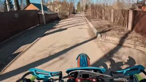 Gr 8 250 2т. Работа ланзы на настроенном 34 карбюраторе.