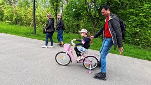 Открытие вело-сезона. Катаемся на роликах по Нижнему парку