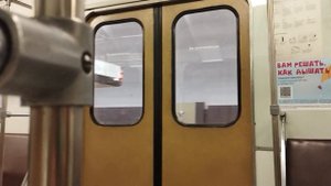 1 Января в Московском Метро - мало пассажиров! Поездка ?