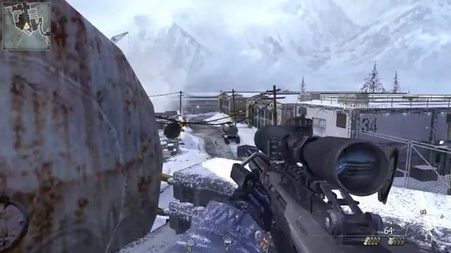 Прохождение Call of Duty: Modern Warfare 2 - Спецоперации. Миссия 2: Снайпер-класс (ВЕТЕРАН)