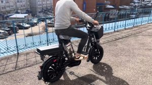 Тест-драйв нашего электровелосипеда Black Edition Pro курьер?