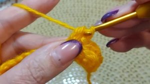 Вяжем детский плед, одеяло//Простой узор, всего один ряд