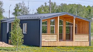 Дом в стиле барнхаус.
Коченево