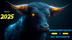 Телец — гороскоп на июнь 2025 | Финансовый подъём и рост уверенности