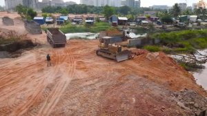 Строительство, засыпка, один из прошлых объектов