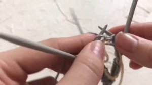 Эластичный набор спицами для кругового вязания резинки 1*1