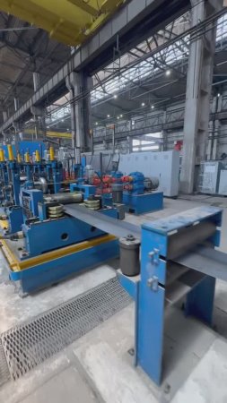 Стан 76-159 запущен в работу!
В прокате 100х100х3,0. Скорость 40 м/мин
