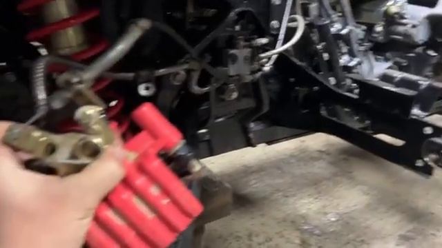 Как прокачать тормоза на квадроцикле АОDES