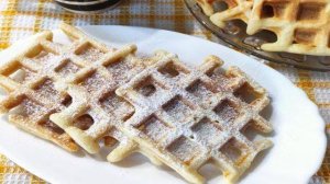 Вафли на кефире