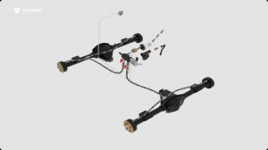 Cистема подкачки на вездеходе TINGER TF4