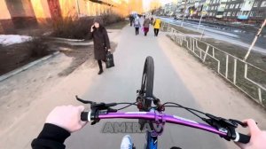 СТАНТ НА ВЕЛОСИПЕДАХ ПО ГОРОДУ