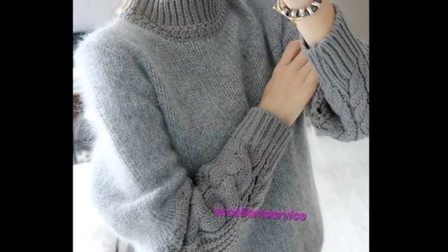 Джемпер 48 размер Спицами - 2019 / Cardigan 48 Size Spigots / Pullover 48 Größe Spigots