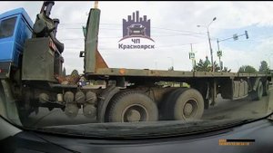 ЧП Красноярск - напал на водителя!