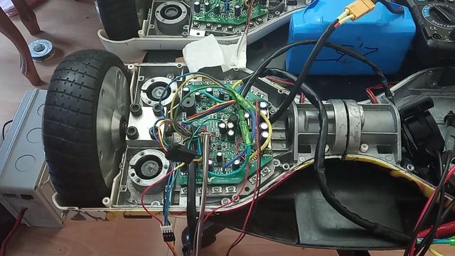 Плата гироскутера на MOSFET IRFB 4110 . Основные испытания вп?