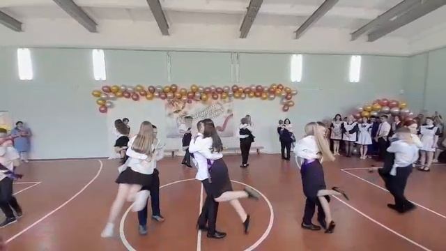 Вальс выпускников 2025 9 кл Быстрогорская СОШ