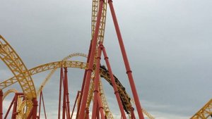 Сочи Парк, Быстрая желтая горка 2017 год.