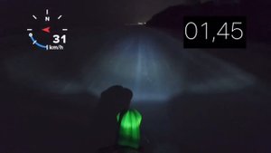 Максимальная скорость и разгон до 100km/h зимой на Kawasaki kx2