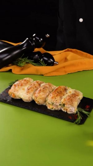 Все ищут рецепт этих куриных рулетиков! Просто и вкусно