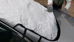 Накидка на лобовое стекло. Опыт эксплуатации