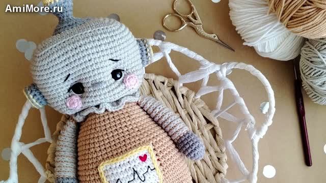 Амигуруми: схема Робот | Игрушки вязаные крючком