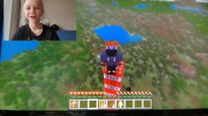 😰Построила башню из тнт в майнкрафте 😱