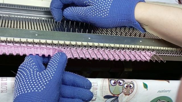 Как просто и быстро навесить первый наборный ряд на игольницу. смотреть онлайн