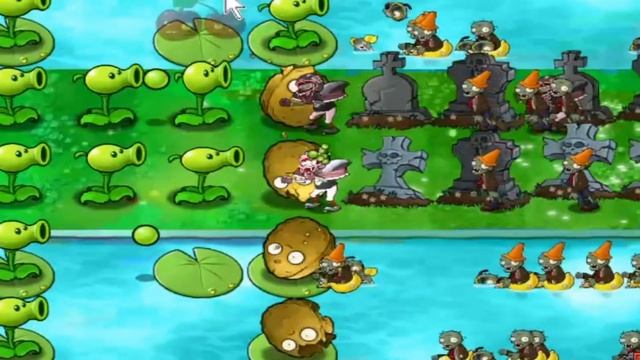 PVZ KZ Финальная серия (мини-игры) / Зомби против растений безумный мод