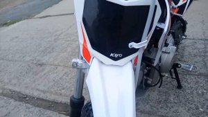 ПИТБАЙК KAYO MINI TS70 10/10 (АВТОМАТ, ЭЛ.СТАРТЕР, 2024 Г.) демонст?