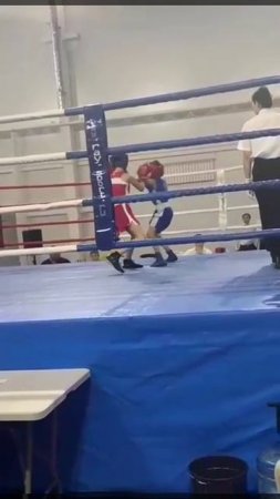 Мощный бой Первенство по боксу г.Раменский Давид Быдин (Подпишись на наш канал и ставь лайки )