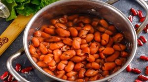 Фасолевый суп с томатной пастой