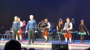 Ирландское шоу в Москве. Оркестр City Pipes и ансамбль ирла