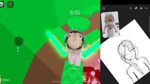 СОМИК ТЯН рисует My Game ТЯН | Реакция от Алены в РОБЛОКС на ТЯНок